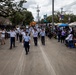 Band of the West and Fort Sam's Own march in Mardi Gras