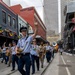 Band of the West and Fort Sam's Own march in Mardi Gras