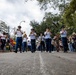 Band of the West and Fort Sam's Own march in Mardi Gras