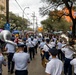 Band of the West and Fort Sam's Own march in Mardi Gras