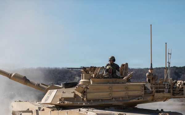 1-7 Cav Tank Firing Range