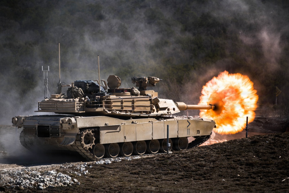 1-7 Cav Tank Firing Range