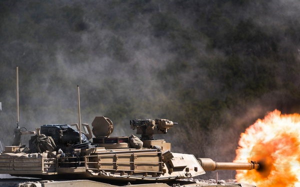 1-7 Cav Tank Firing Range