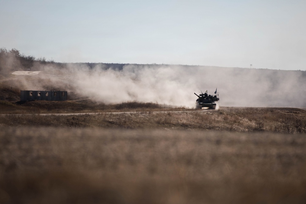 1-7 Cav Tank Firing Range