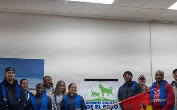 Where Service Meets Compassion: Soldiers Volunteer at Animal Shelter