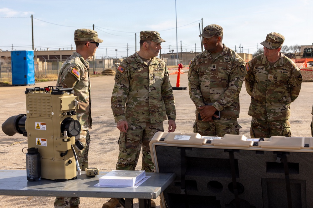 U.S. Army Gen. Christopher T. Donahue Fort Hood Visit