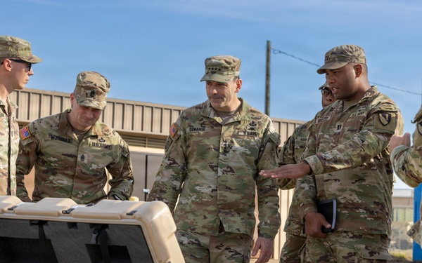 U.S. Army Gen. Christopher T. Donahue Fort Hood Visit