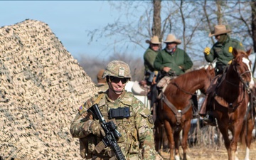 JTF-SB Soldier Patrols the Southern Border