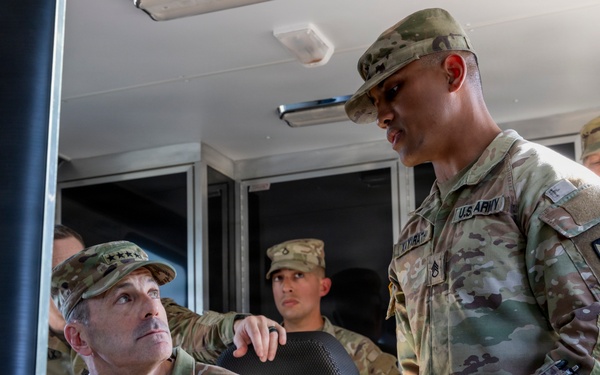 U.S. Army Gen. Christopher T. Donahue Fort Hood Visit