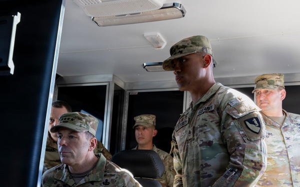 U.S. Army Gen. Christopher T. Donahue Fort Hood Visit