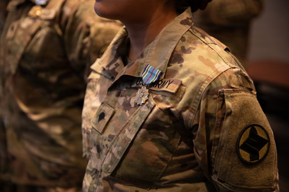 Arkansas Guardsmen receive Joint Service Medal