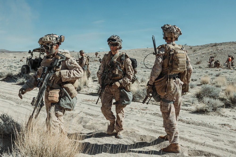 3rd Battalion, 7th Marines Participates in MAGTF Distributed Maneuver Exercise