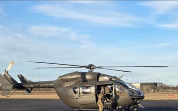 UH-72 Lakota Prepares for Flight at Southern Border