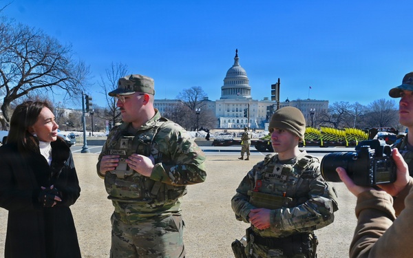 U.S. Attorney for the District of Columbia Meets JTF-DC Presence Patrols on National Mall