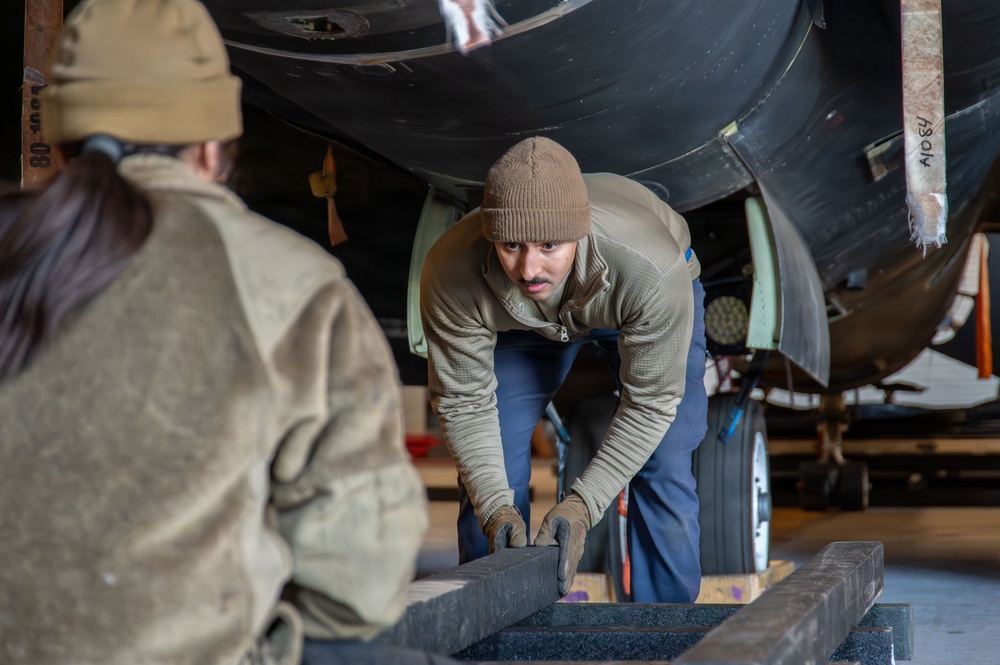 Airmen at Beale AFB Hone Skills in Aircraft Recovery Operations