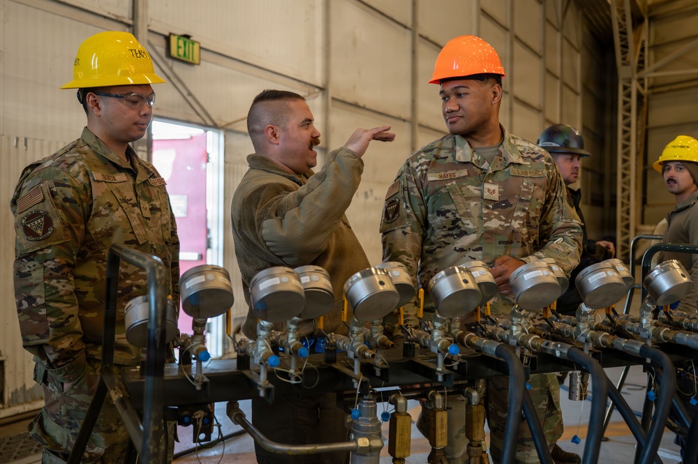 Airmen at Beale AFB Hone Skills in Aircraft Recovery Operations