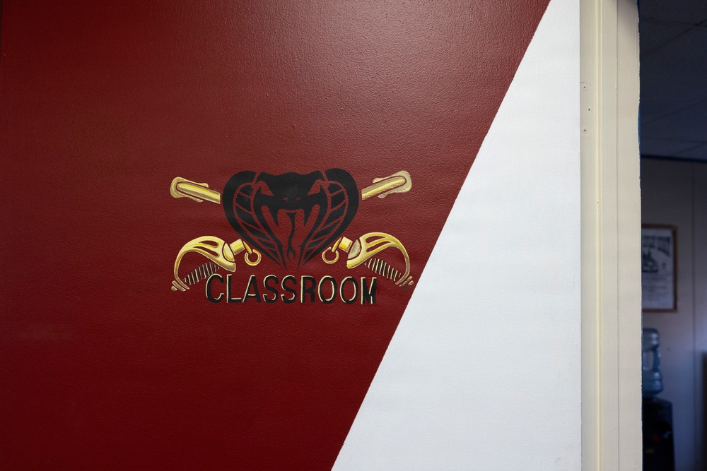 U.S. Marines with 3rd LAR receive NTC 26-03 brief from 3rd Calvary Regiment