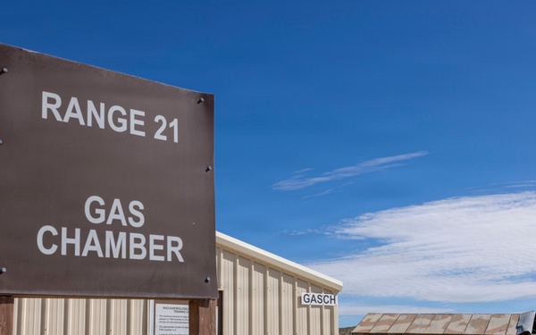 U.S. Marines with 3rd LAR participate in CBRN training during NTC 26-05