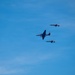 Beale AFB Aircraft Fly Unique Formation in Airshow Preparation