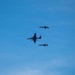 Beale AFB Aircraft Fly Unique Formation in Airshow Preparation