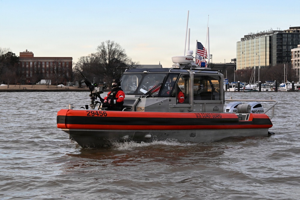 Coast Guard conducts security operations supporting State of the Union