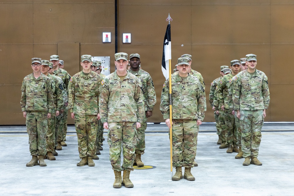 A Co. 4-2 AB Change of Command