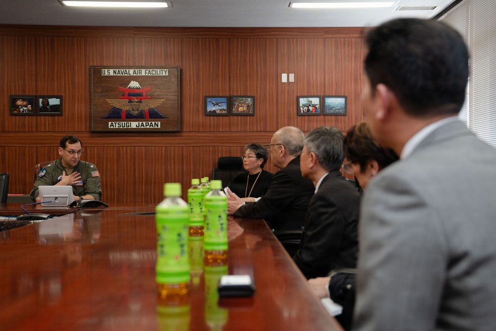 JUGS Board Members Visit NAF Atsugi