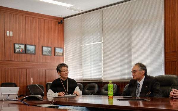 JUGS Board Members Visit NAF Atsugi
