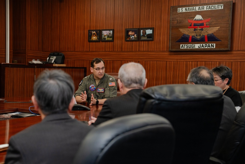 JUGS Board Members Visit NAF Atsugi