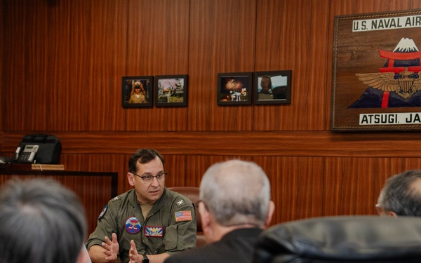 JUGS Board Members Visit NAF Atsugi