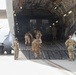 3rd MLR Marines off-load equipment from C-17 Globemaster III
