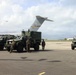 3rd MLR Marines off-load equipment from C-17 Globemaster III