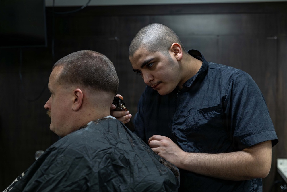 Abraham Lincoln Conducts Routine Operations