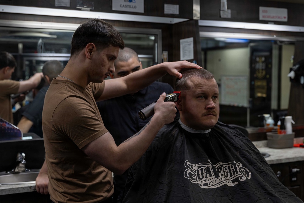 Abraham Lincoln Conducts Routine Operations