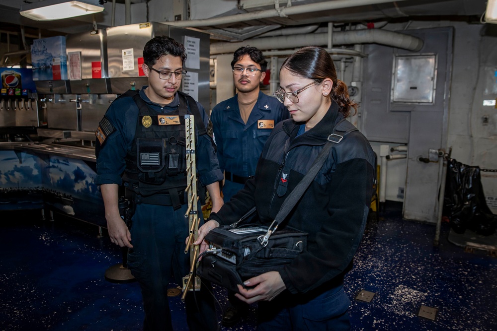 Abraham Lincoln Conducts EMCON Operations