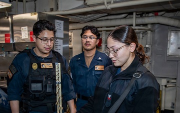 Abraham Lincoln Conducts EMCON Operations