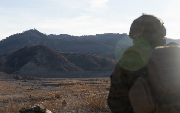 Marines Conduct a Live Fire Range during Korea Viper 26.2