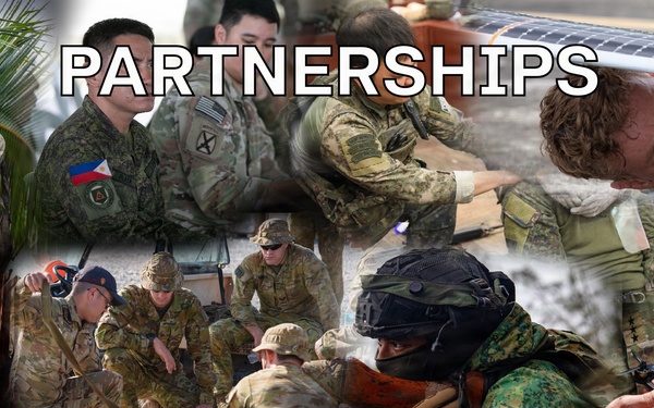 United States Army Pacific "One Team" Graphic Banner