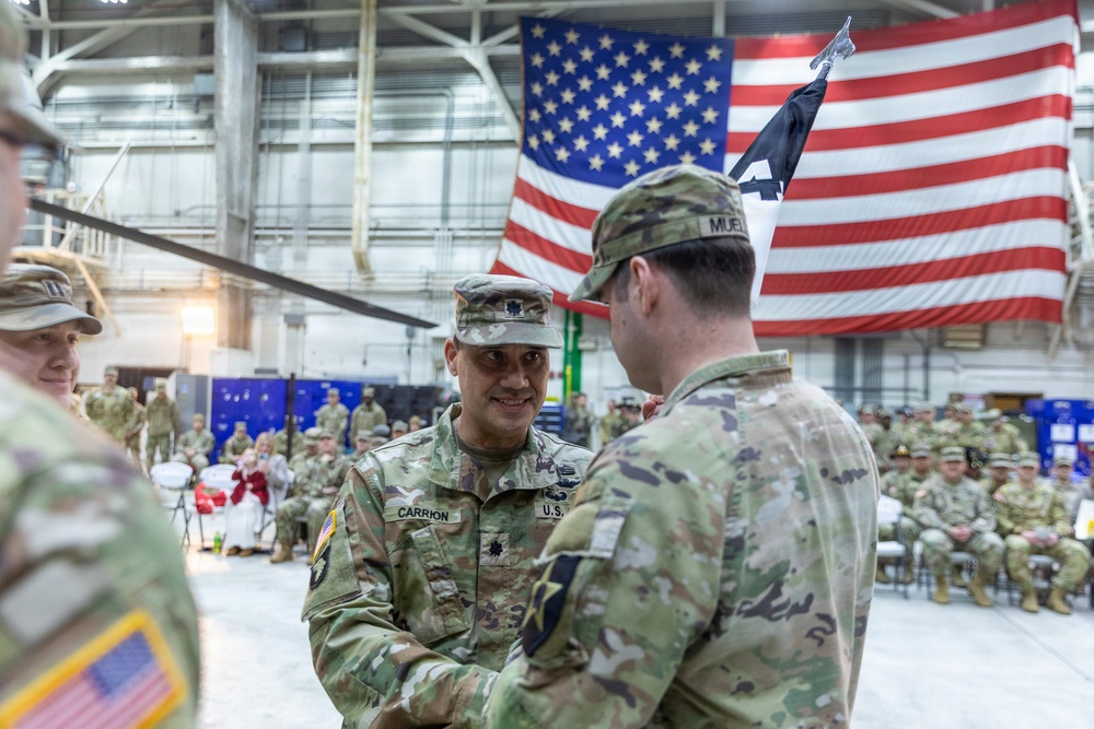 A Co. 4-2 AB Change of Command