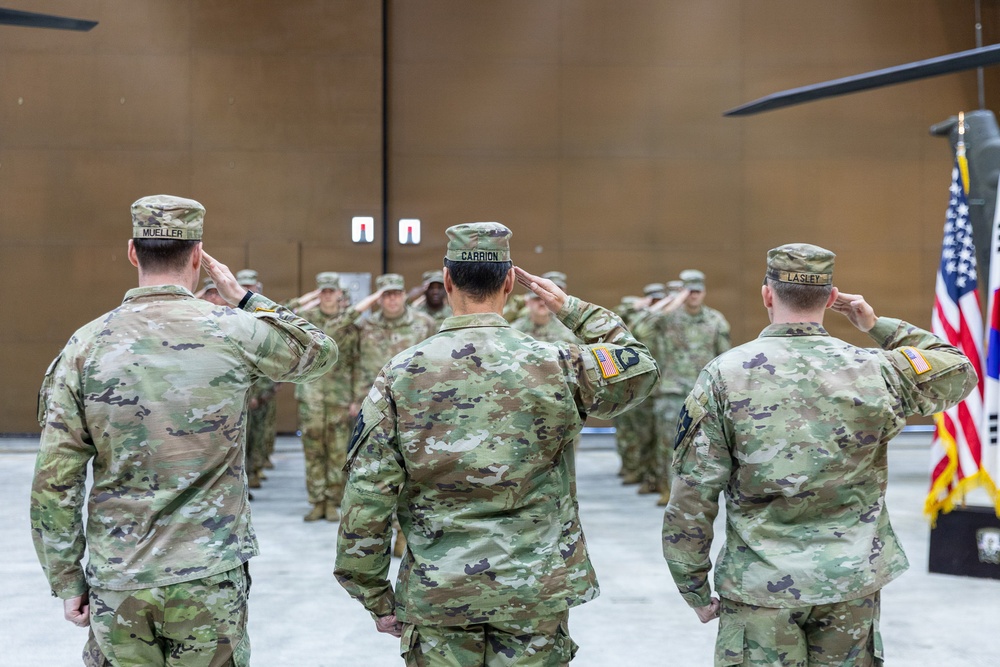 A Co. 4-2 AB Change of Command