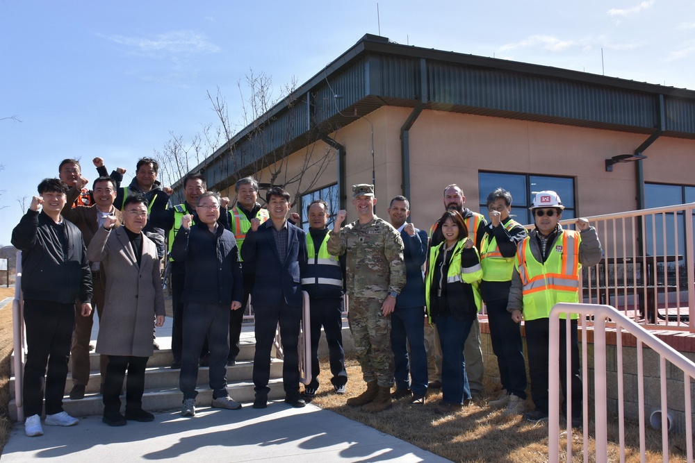 Army Engineers, Marines cut ribbon on new expeditionary dining facility in Pohang, South Korea