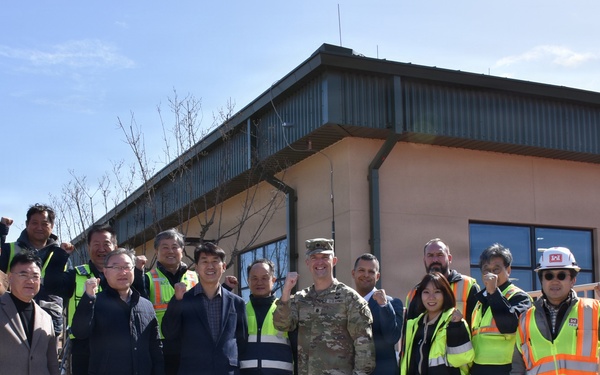 Army Engineers, Marines cut ribbon on new expeditionary dining facility in Pohang, South Korea