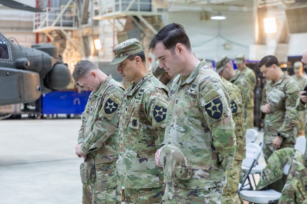 A Co. 4-2 AB Change of Command