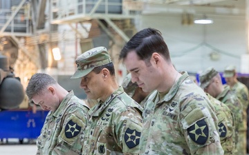 A Co. 4-2 AB Change of Command