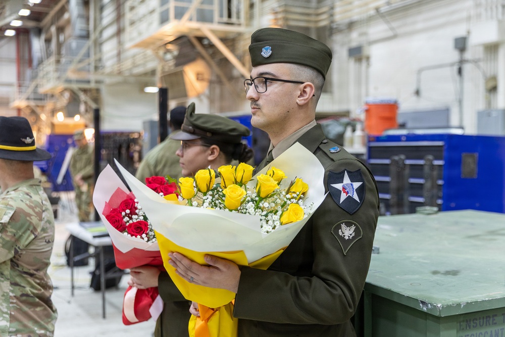 A Co. 4-2 AB Change of Command