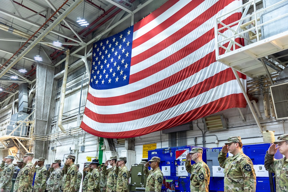 A Co. 4-2 AB Change of Command
