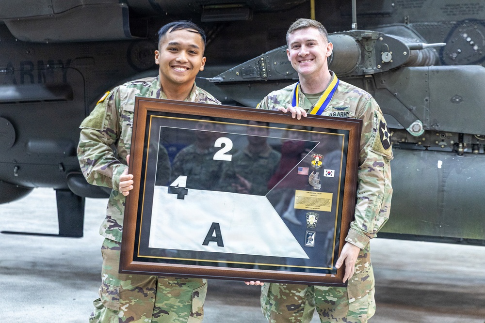 A Co. 4-2 AB Change of Command
