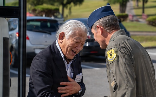 18th Wing welcomes JAAGA for tour and awards ceremony