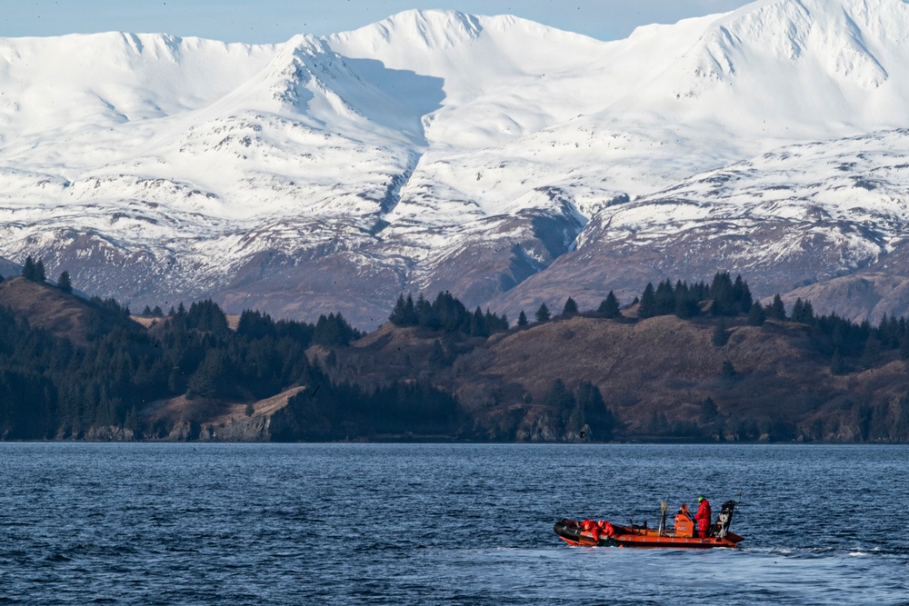 Medical experimentation team supports ARCTIC EDGE 2026 aboard NOAA ship Oscar Dyson (R-224) in Kodiak, AK