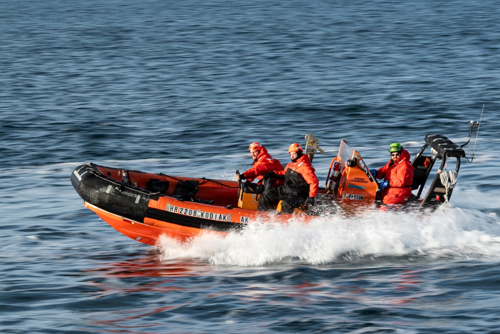 Medical experimentation team supports ARCTIC EDGE 2026 aboard NOAA ship Oscar Dyson (R-224) in Kodiak, AK